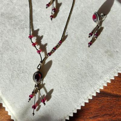 Petite Rubellite 925 3-piece set