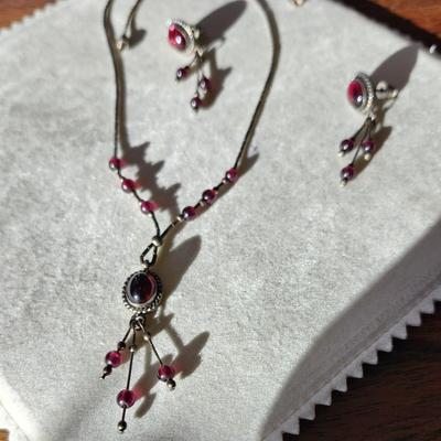 Petite Rubellite 925 3-piece set