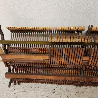 Antique piano hammerset