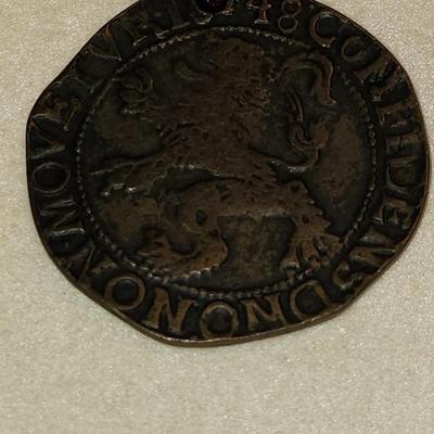 1648 Netherlands Lion Daalder