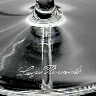 LUIGI BORMIOLI ~ Accademia ~ Set Of Four (4) Wine Glasses