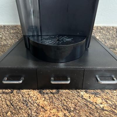 Keurig Coffee Maker & Pod Holder