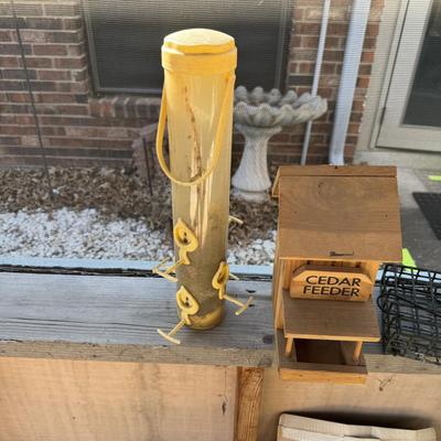 Bird feeders