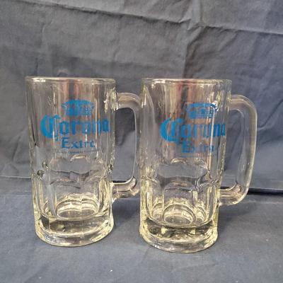 Corona Extra Glass Mugs