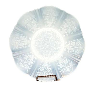 Vintage American Sweethear Opalescent Dinner Plate