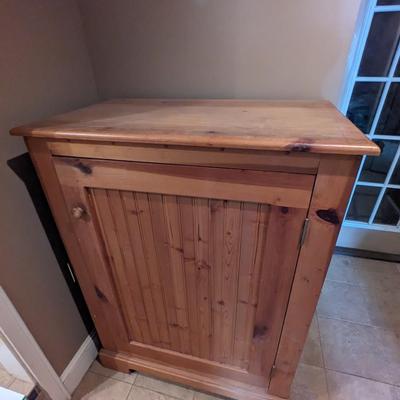Natural Pine Wooden Cabinet