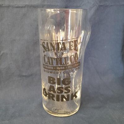 Santa Fe Cattle Co Glass