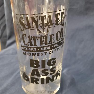 Santa Fe Cattle Co Glass
