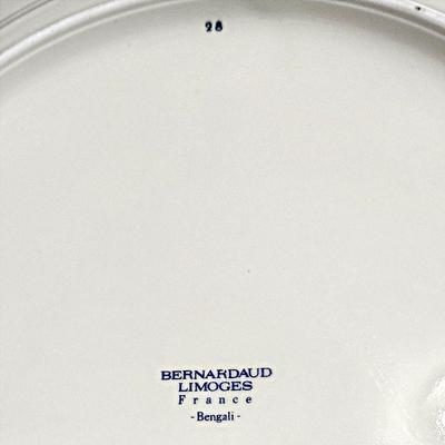 Bernardaud Limoges Closed Handled Porcelain Cake Plate