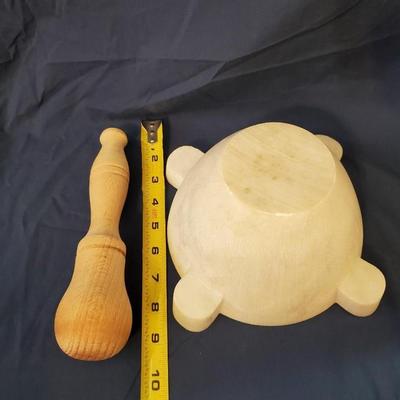 Marble Morter & Pestle