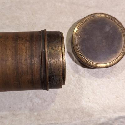 Antique Brass Telescoping Nautical Spyglass