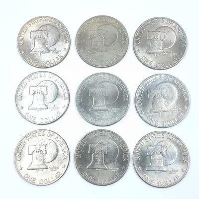 LOT 3: Set of 20 Bicentennial Eisenhower Dollar Coins