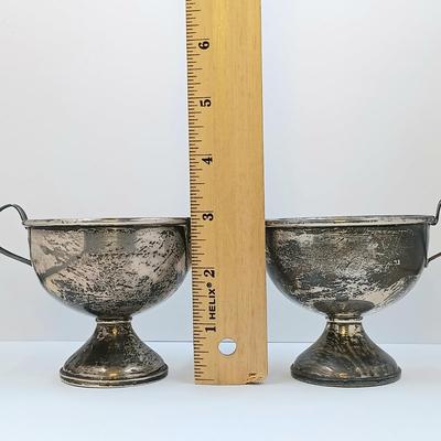 LOT 6: Set of EL-SIL-CO Weighted Sterling Silver Creamer and Sugar Bowl
