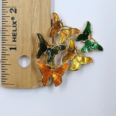 LOT 17: Set of 3 Brooches, Including a Violin by Future Primitive