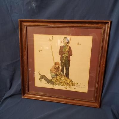 Norman Rockwell Print