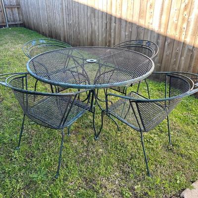 Wrought Iron Patio Set