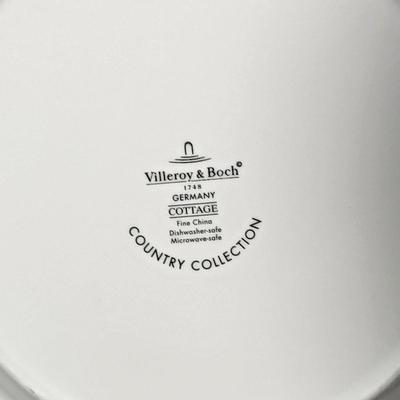 2 Villeroy & Boch Country Collection Dinner Plates