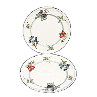 2 Villeroy & Boch Country Collection Dinner Plates