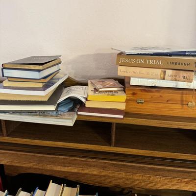 Desk & books