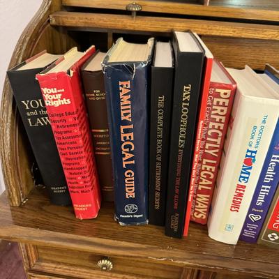 Desk & books