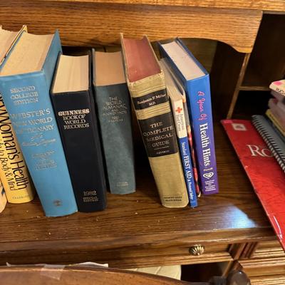 Desk & books