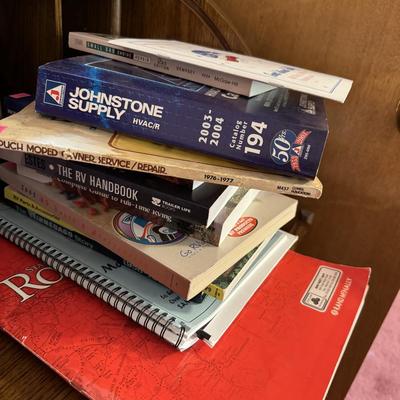 Desk & books