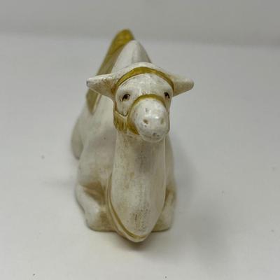 9 Piece Manger Scene Ceramic Figures Made in Japan