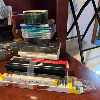 Desk & supplies