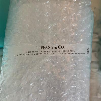 Tiffany Crystal Jewelry Box In Original Box