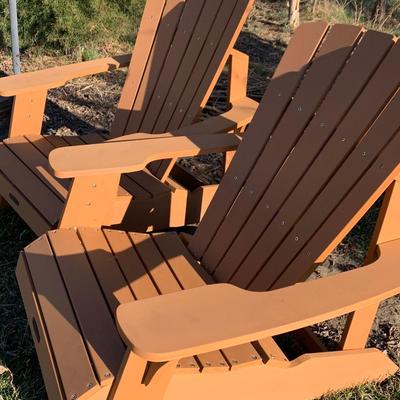 PAIR Adirondack Chairs by Lifetime