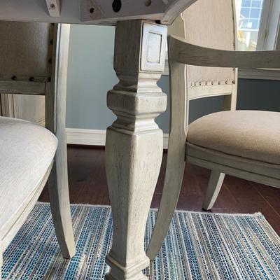Ashley Furniture Dining Table 8 Chairs & Leaf