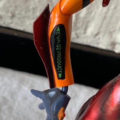 RED EVA Unit 02 Neon Genesis Evangelion Kaiyodo Action Figure 7"