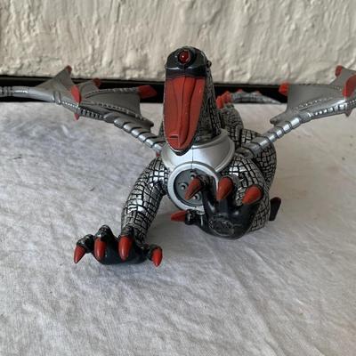 Mega Block Dragon Red and silver