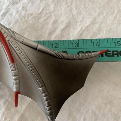 Mega Block Dragon Red and silver