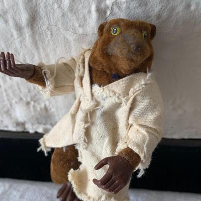 1992 PLAYMATES TOYS * LOOSE ACTION FIGURE * FUZZY SPLINTER * TMNT NINJA TURTLES