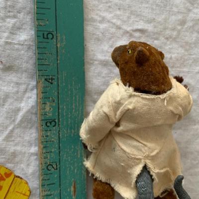 1992 PLAYMATES TOYS * LOOSE ACTION FIGURE * FUZZY SPLINTER * TMNT NINJA TURTLES