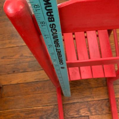 VIntage child's rocking chair