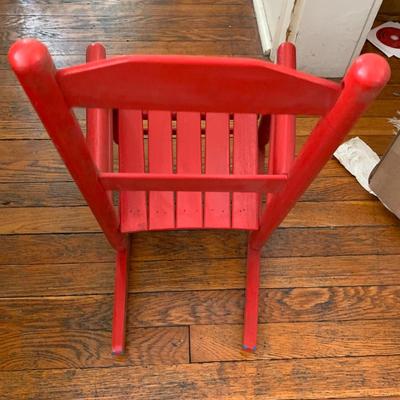 VIntage child's rocking chair