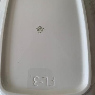 Arabia Finland SALLA Rectangular Baker