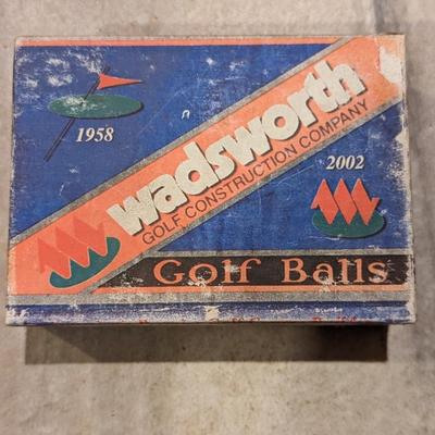 Wadwsorth Construction Company Golf Balls
