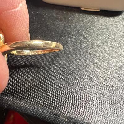 14 K Gold and Diamond ring