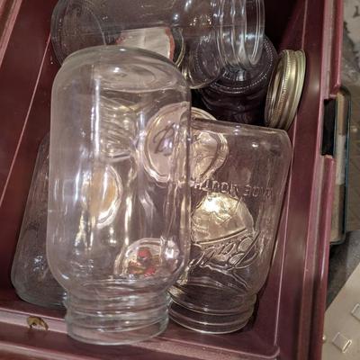 Assortment Of Canning Jars