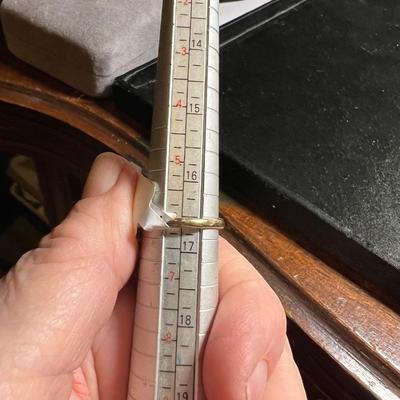 10K Gold with Baguettes