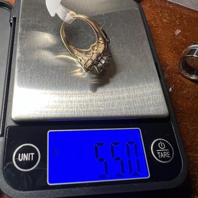 10K Gold with Baguettes