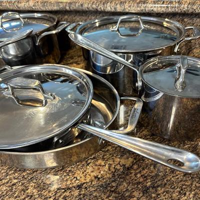 All-Clad Stainless Steel (11) Piece Set