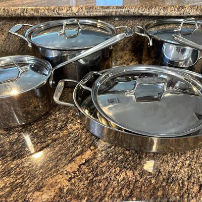 All-Clad Stainless Steel (11) Piece Set