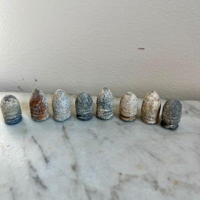 Antique Large Lot of Civil War Bullets