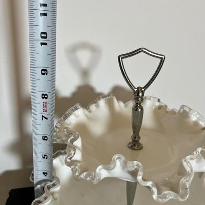 Antique Max Dannhorn Porcelain Tray + Vntg. Contemp. Decorative Lot