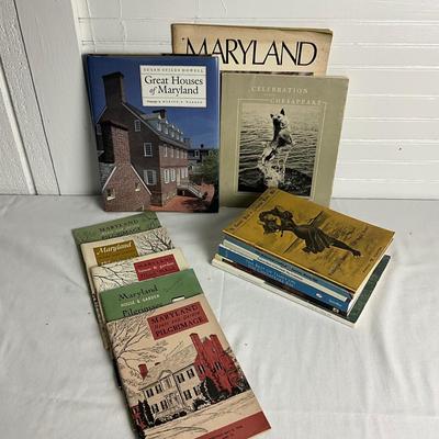 U1034 Lot of Vintage Maryland House & Garden Lot