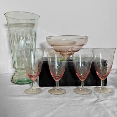 Vintage Decorative Glass Lot